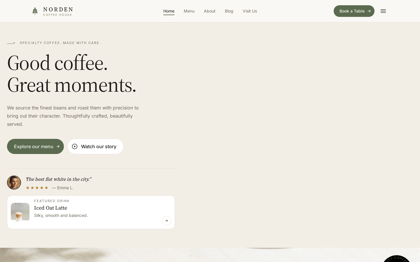 Norden template preview